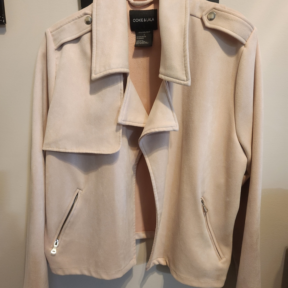 Ooge & Lala Women's Soft Cream Trench Coat